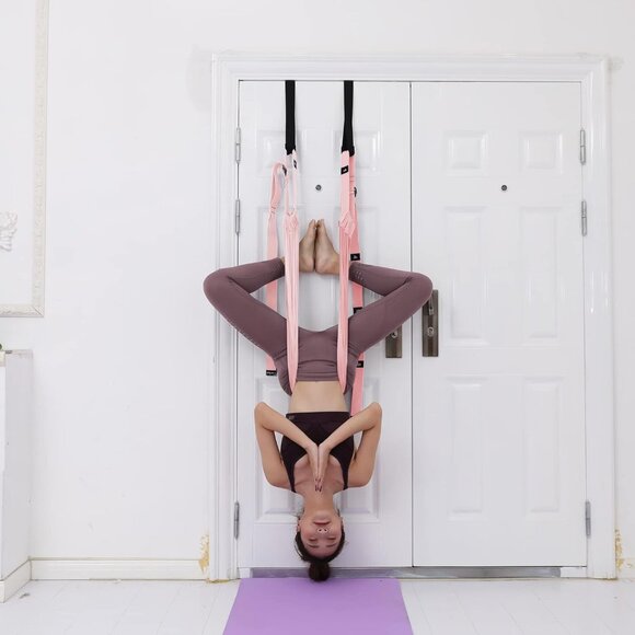 Leg Stretcher Strap Aerial Rope Stretching Strap Fitness Belt(1 Pack(Any Color)) - Picture 5 of 10